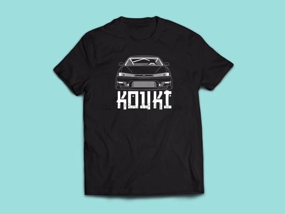 Классическая футболка для фанатов японского автомобиля 240Sx S14 Kouki 180Sx Jdm S15 Datsun