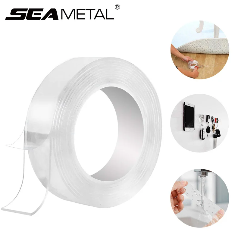 Автомобильная наклейка двухсторонняя многофункциональная нано лента