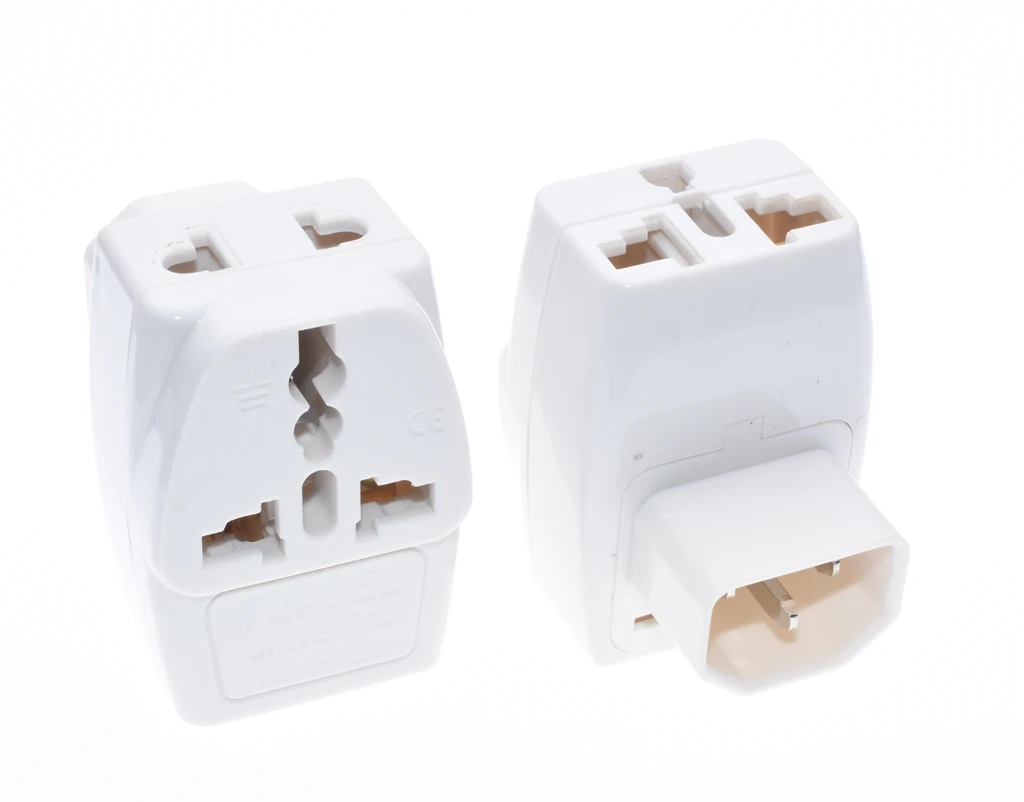 Адаптер питания 3 в 1 IEC 320 C14 Male C13 Female PDU/UPS Универсальный переходник для женщин