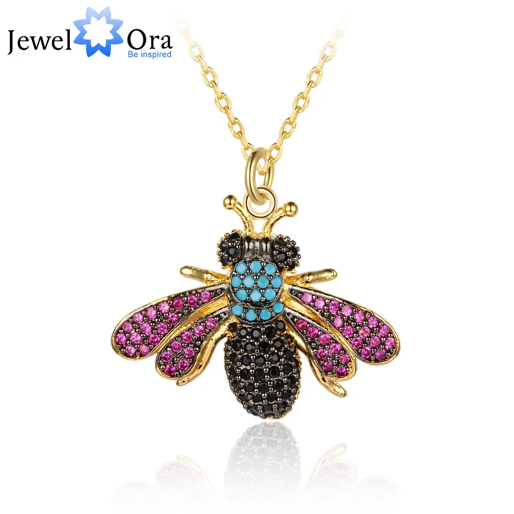 Хрустальное винтажное ожерелье с насекомыми и кулонами для женщин модное платье