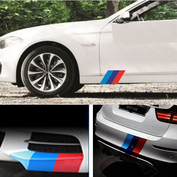 3 цвета KK M эффективный Автомобильный кузов наклейка для BMW E36 E46 E60 E90 F10 F20 F30 M1 M2 M3 M4 M5
