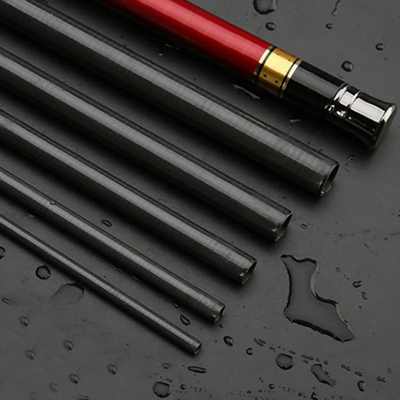 Carbon Fiber 2.7-7.2M Portable Telescopic Fishing Rod Hand Tackle River Stream ASD88 | Спорт и развлечения