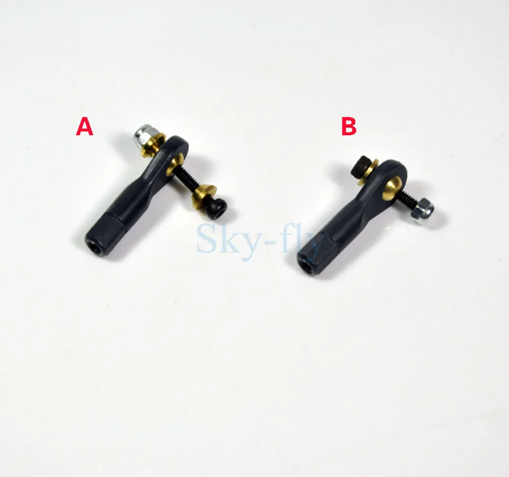 

10PCS 2.5mm Link Rod and Ball Joint Link Set For 1:10 RC Model