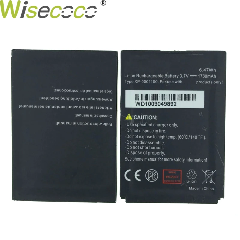 

WISECOCO High Quality New 1750~1950mAh Battery For Sonim cellphone XP-0001100 Battery For XP3340 XP5300 XP3.20-0001100 phone