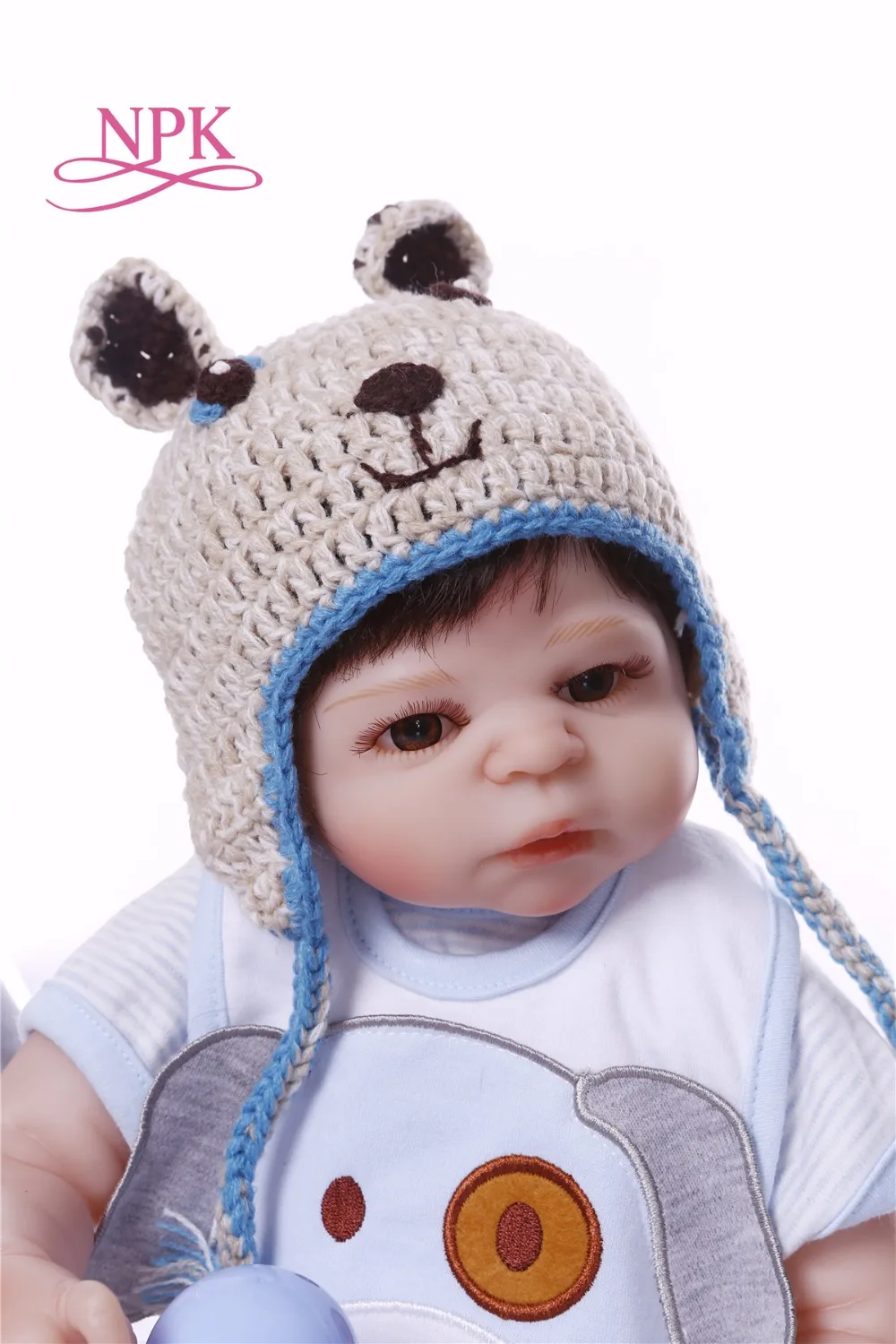 55 см силиконовый винил для всего тела настоящая кукла новорожденных мальчиков