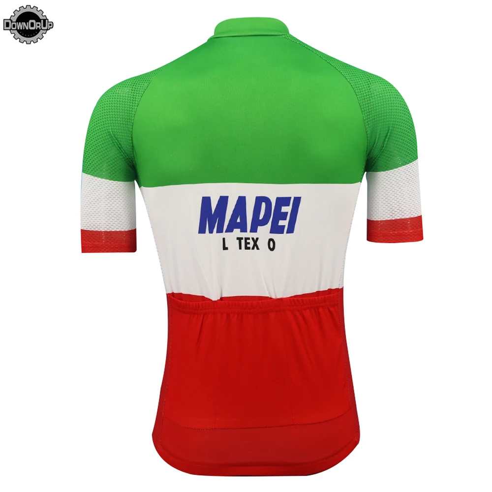 Италия MAPEI велосипедная майка мужская с коротким рукавом велосипедная одежда Джерси ropa ciclismo команда Велосипедная одежда велосипедная одежда пуховая