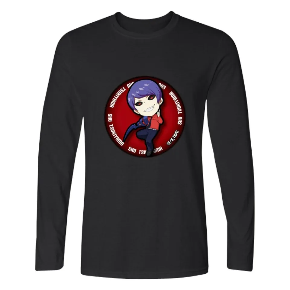 Кен канеки в аниме Токийский Гуль Футболка Горячая Мужская спиральная модная