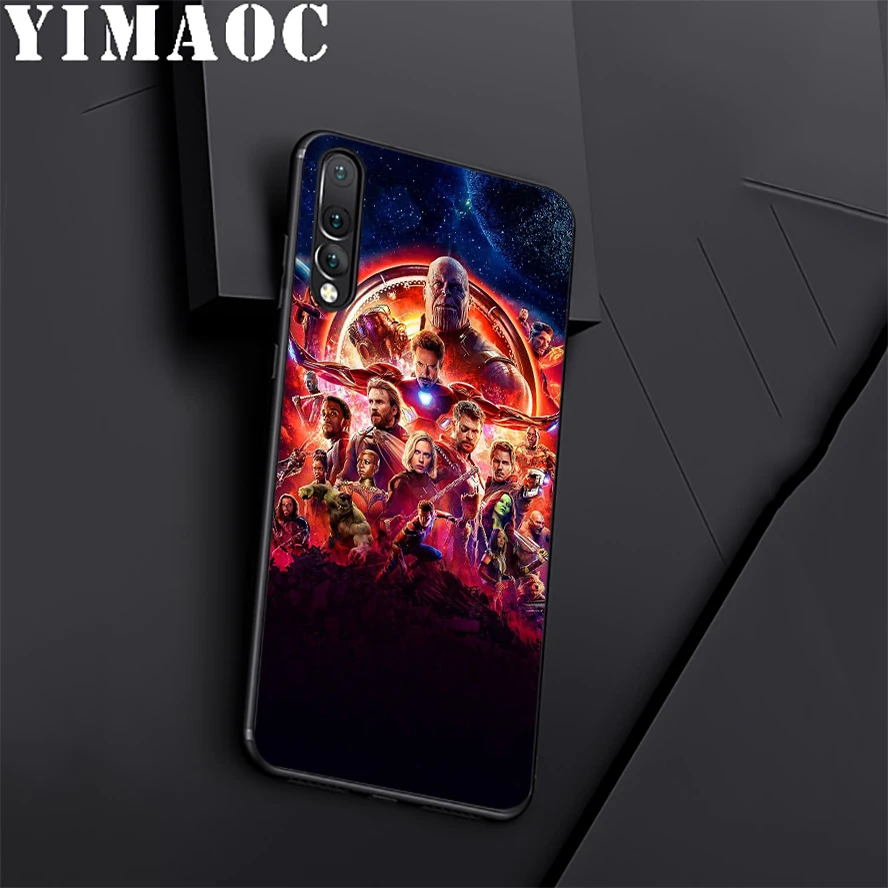 YIMAOC Мстители Бесконечность войны Мягкий силиконовый чехол для huawei Honor mate 10 P20 P10 P9