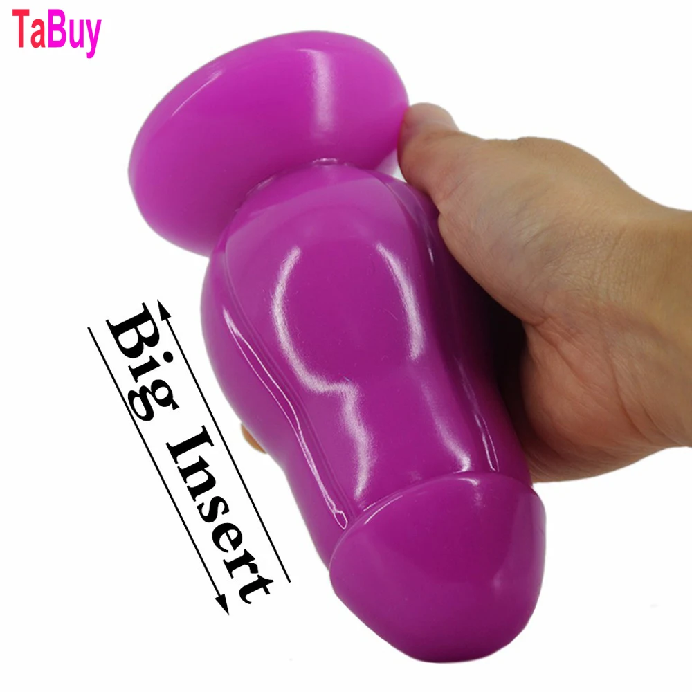 Tabuy огромная Анальная пробка большая вилка анальный тренажер фаллоимитатор