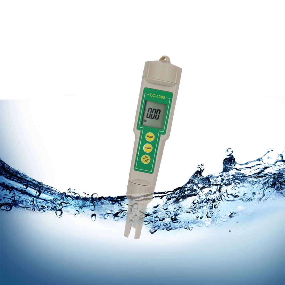 

PH Tester 3-In-1 Conductivity Test Pen High Precision EC/CF/TDS Pen Hardness Tester Digital Soilless Culture Aquarium Tester