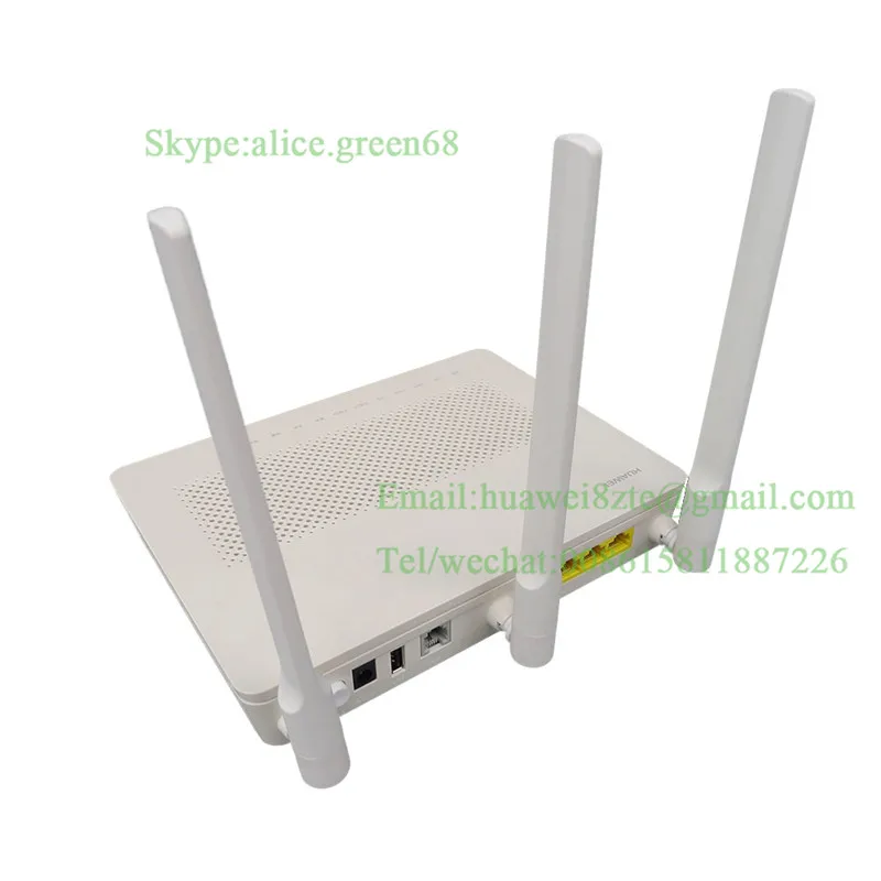 Hua wei 10GE HGU hn8145Q Стандартный роутер ONU с 4GE + двухдиапазонный WIFI 2 4 ГГц/5 ГГц 3 антенны |