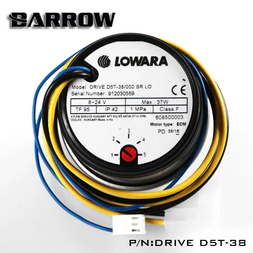 LOWARA/XSPC DRIVED5T/B-PMD5-X, D5 насосы, максимальный поток 1200л/ч, венгерский D5 насос