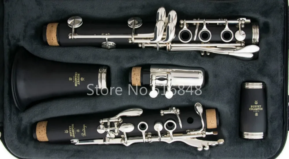 Бренд Buffet Crampon Prodige Bb кларнет 17 клавиш B плоские Музыкальные инструменты высокое качество бакелитовая трубка никелированный кларнет
