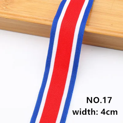 #720 полосатый полиэстеровый ленточный ремешок ткацкий Трубопроводный кран 5 м/лот