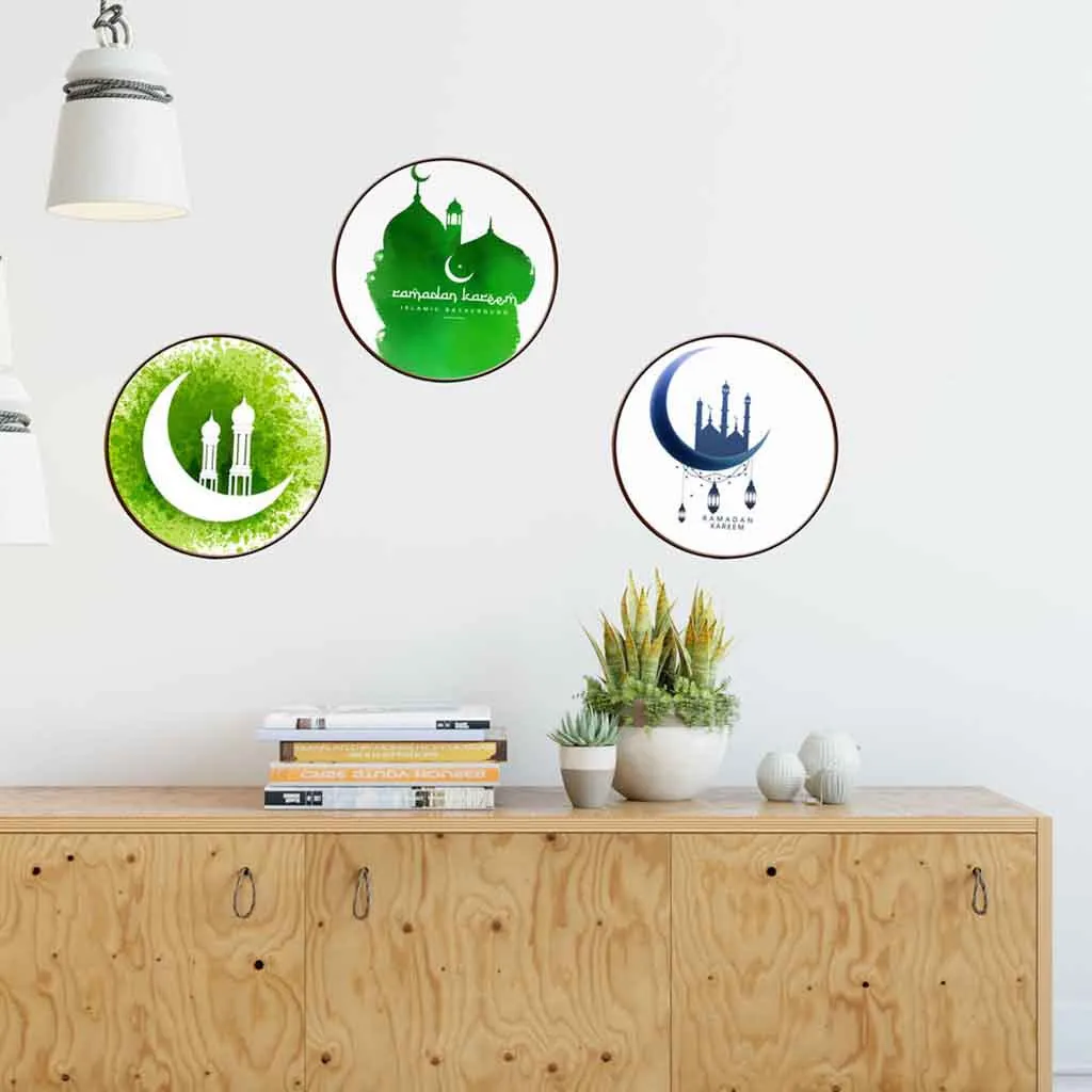 KAKUDER Mubarak Decoration Wall Sticker For Home Ramadan Kareem Muslim Islam Waterproof EID Party Supplies Decor dropshipping418 | Дом и сад