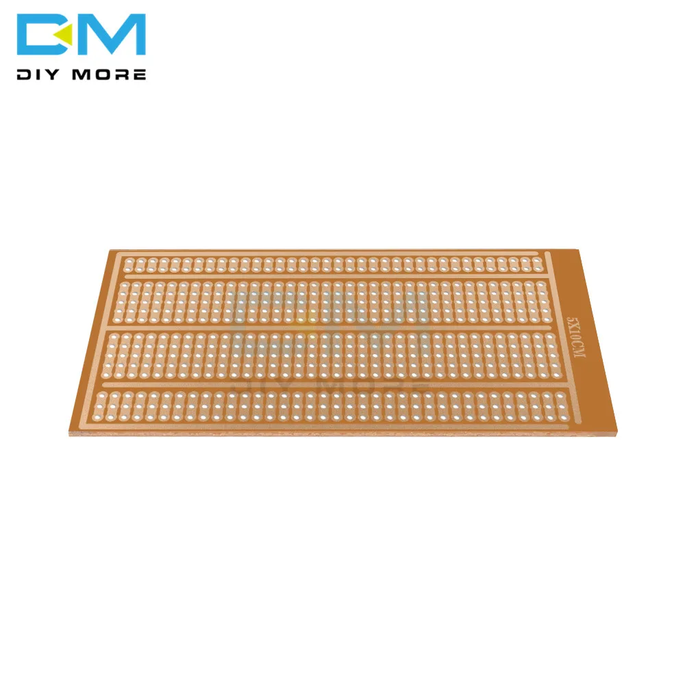 5 шт. Универсальный 5x10 см Пайки PCB тесты макет одной стороны Медь прототип бумага Луженая пластина шарнирные отверстия DIY