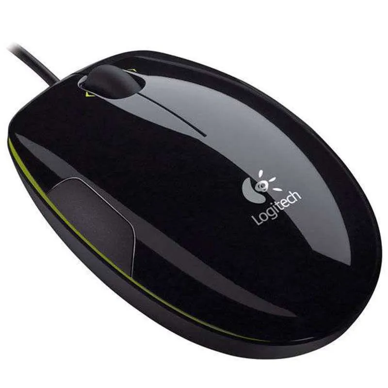 Logitech LS1 Проводная мышь usb для ноутбука ПК лазерная перезаряжаемая Удобная