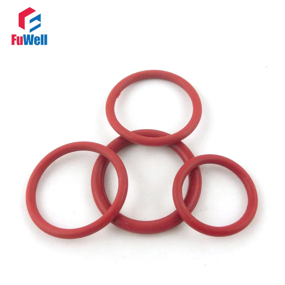 10pcs Red Silicon O Ring Seals Gasket 5mm Thickness 130/135/140/145/150/155/160/165/170/175/180mm OD O-ring Seal Washer
10pcs Red Silicon O Ring Seals Gasket 5mm Thickness 130/135/140/145/150/155/160/165/170/175/180mm OD O-ring Seal Washer