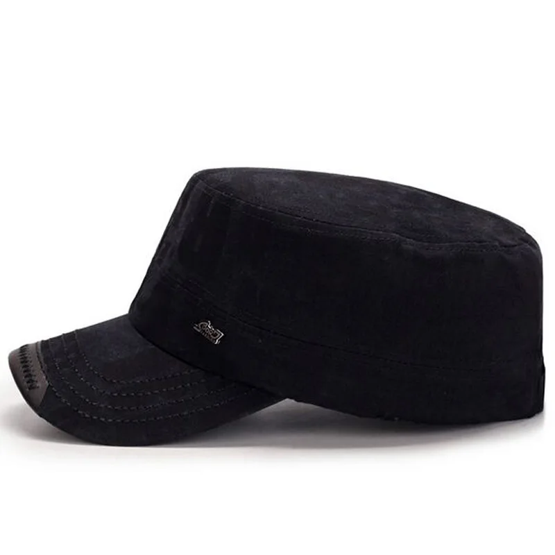 Новый мыть письмо военных головных уборов Весна Осень бренд Snapback хлопок шляпы