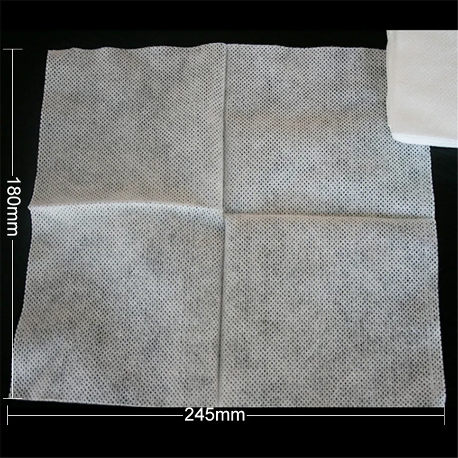 50 шт. новые белые нетканые материалы для чистки татуировок салфетки бумажные