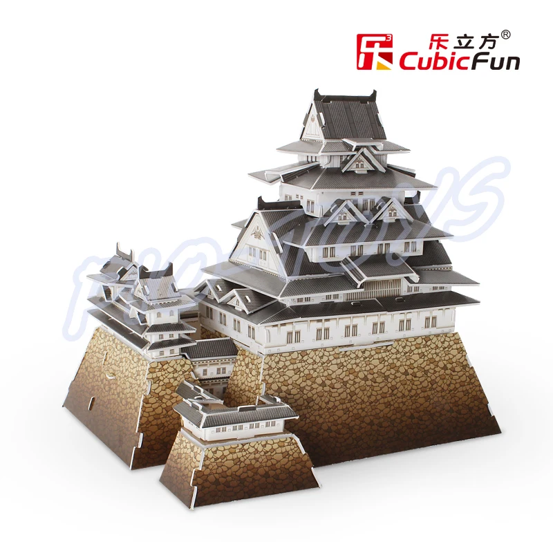 Новогодний подарок модель 3D пазлов Himeji-Jo японский старинный замок Shogunate