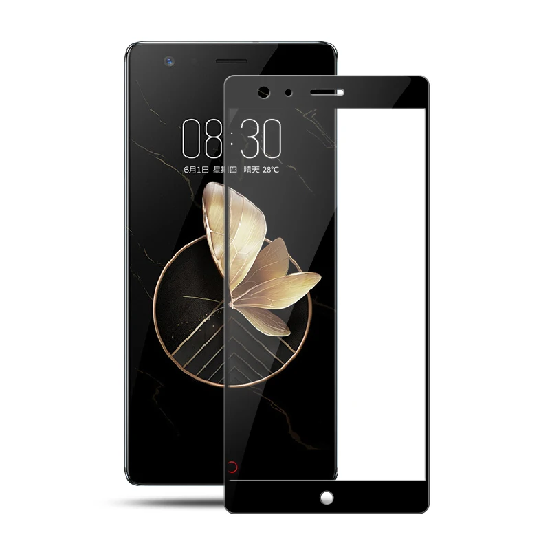 Закаленное 3d стекло для ZTE Nubia Z17 полноэкранная Взрывозащищенная защитная пленка