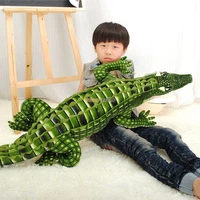fancytrader 79 200cm the biggest stuffed soft cute plush emulational crocodile toy nice gift for kid free shipping ft50226