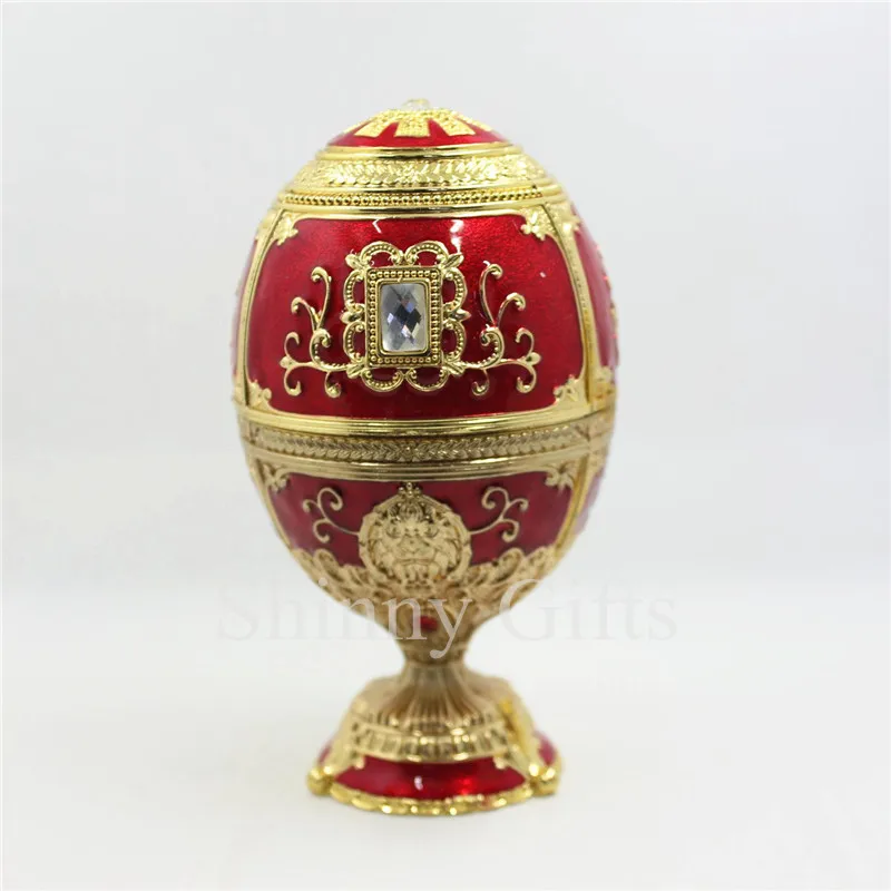 

High Quality Handmade Egg Shape Wedding Favor Toothpick holder Enamel Gift Sets Wholesales