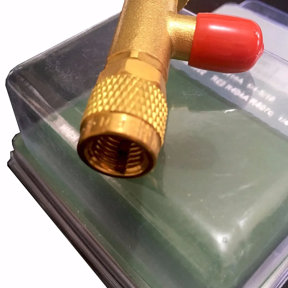 HS-1221/HS-1222 R410A/R22 Холодильный зарядный адаптер охлаждающий регулирующий клапан для