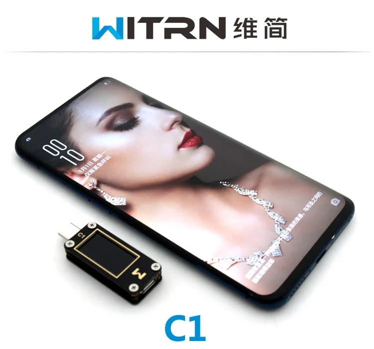 WiTRN C1 вольтметр тока USB тестер PPS PD прямой измеритель быстрой зарядки протокол