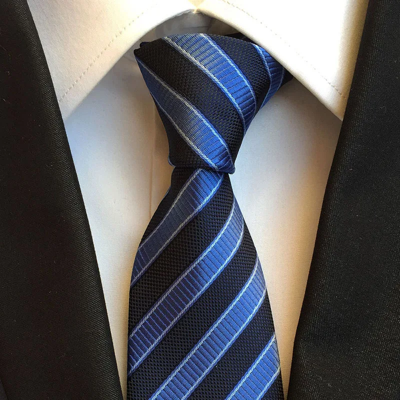 Новый дизайнерский галстук жаккардовый тканый Шелковый мужской Gravata новый для