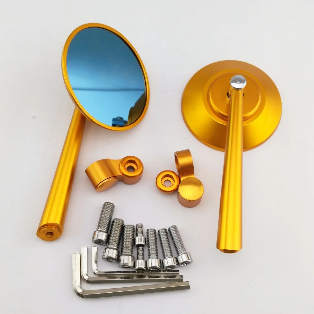 Новое крутое высококачественное мотоциклетное боковое зеркало с ЧПУ