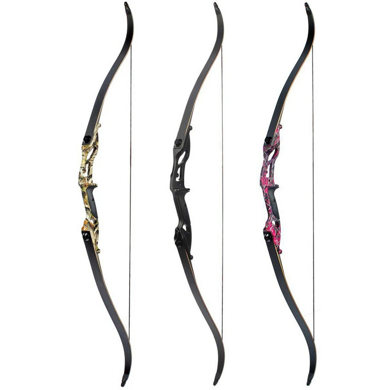 

56" 30lbs 35lbs 40lbs 45lbs 50lbs Takedown Recurve Bow Gym Archery Target Shooting Practice Bow Outdoor Hunting Bow Right Hand