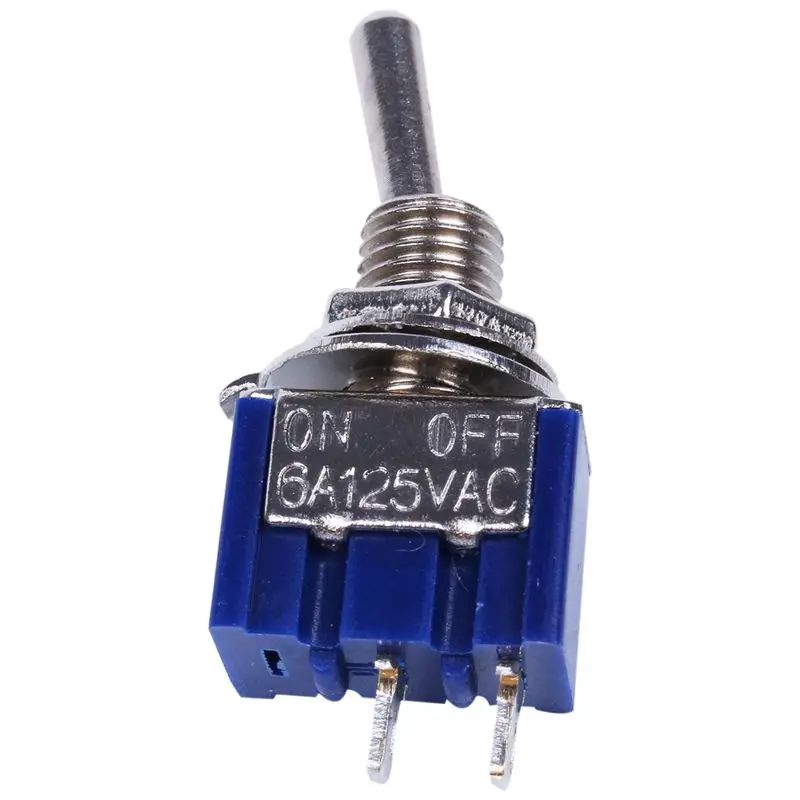 25x On-off Toggle Switch Spst Mts-101 6mm 1/4 Sub Miniature on Off B12 | Switches