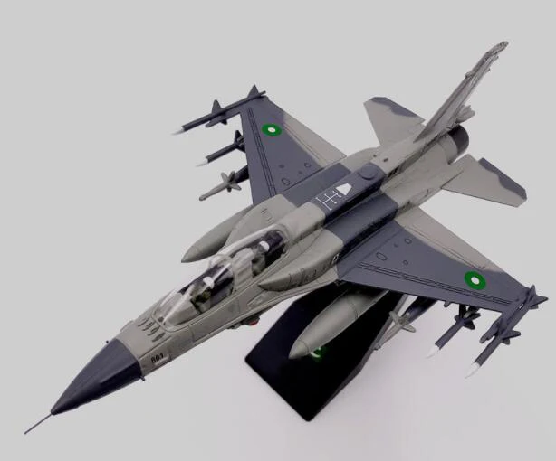 Редкое Специальное предложение 1/72 Пакистан F-16 блок52 Сокол Истребитель Статическая готовая Сборная модель из сплава
