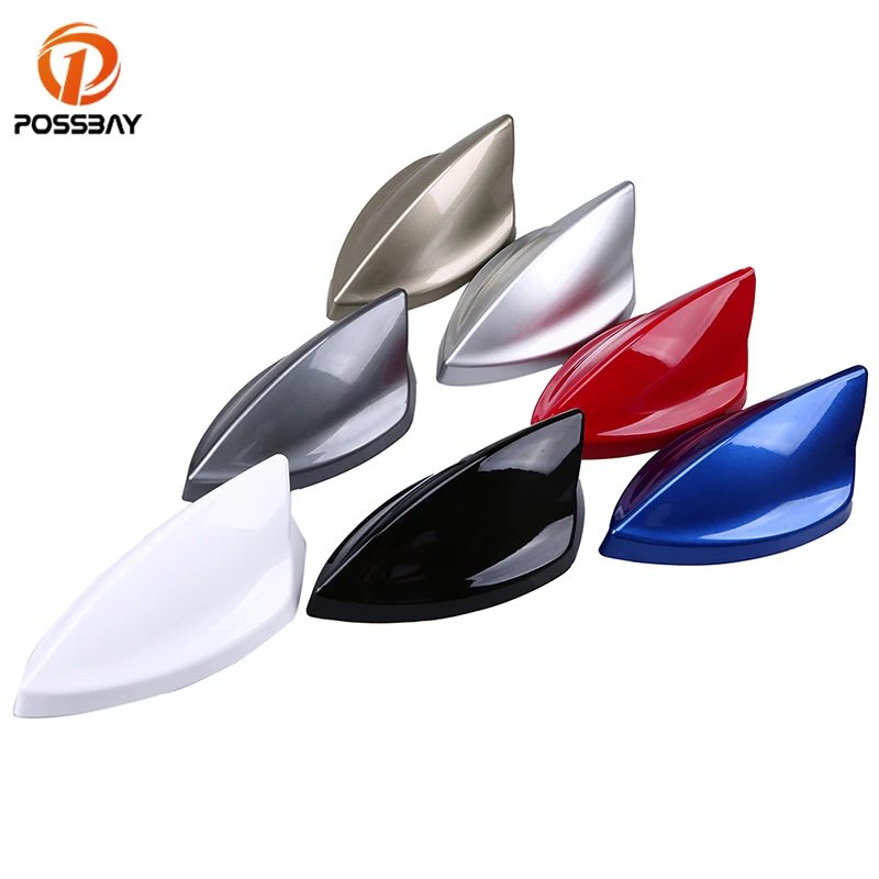 Posbay универсальная Авто Акула плавник антенна на крыше автомобиля FM Усилитель