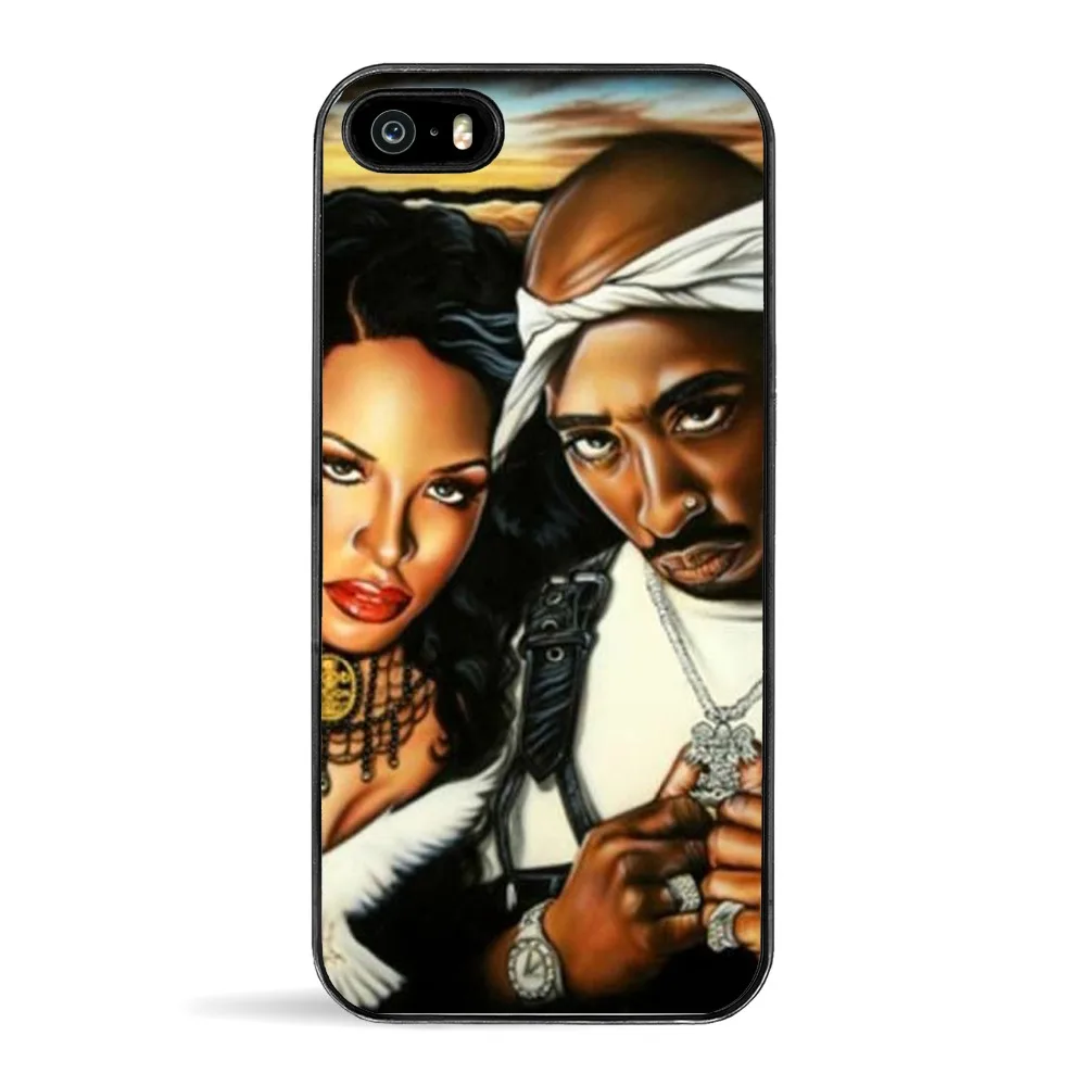 Seracase 2Pac Makaveli Tupac Amaru Shakur Мягкий силиконовый чехол для телефона iPhone 5 5S SE 6 6S 6Plus Plus 7