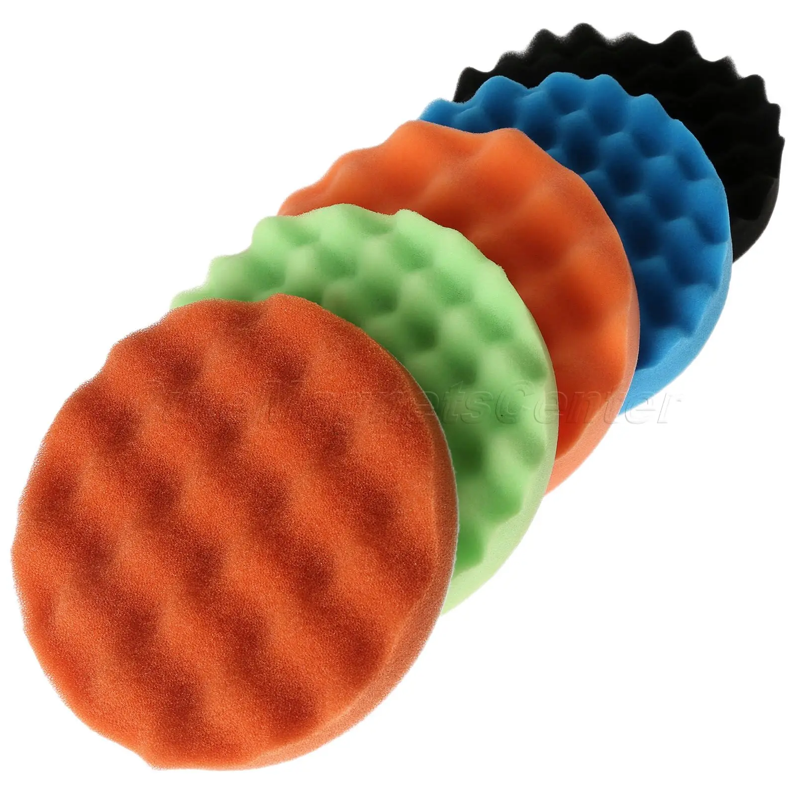 Губка вафельная 6/7 дюймов 150170 мм|pad kit|kit for car polisherbuffing pad kit |