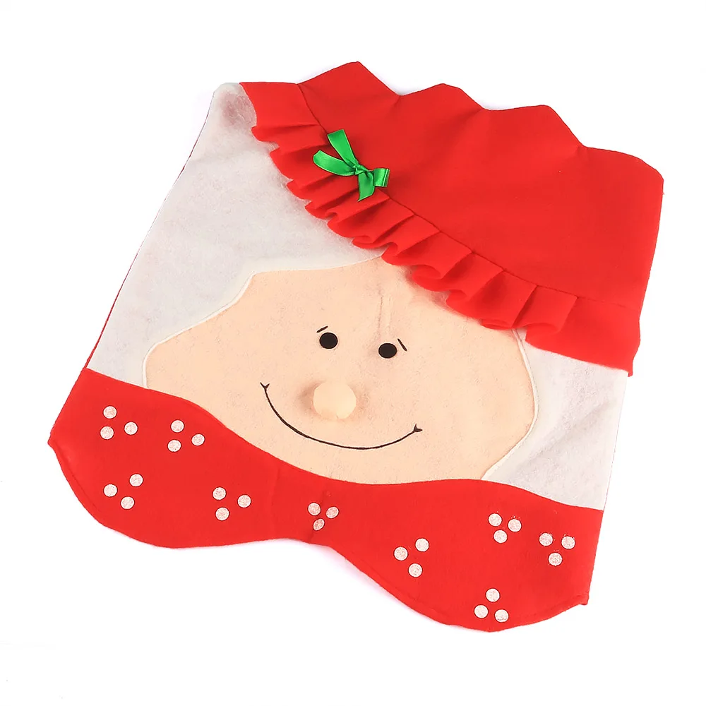 Рождество 1 шт. санта Red Hat столовая стула рождественские украшения ужин