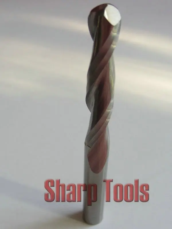 10 шт. 6*25 мм 2 флейты шаровой нос карбидные биты ЧПУ Инструменты резьба по дереву