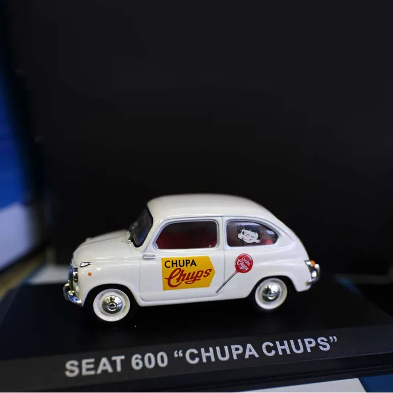 1/43, испанское сиденье, 600, рекламная модель автомобиля, игрушечные машинки, сплав, коллекция, литье под давлением, игрушки для детей