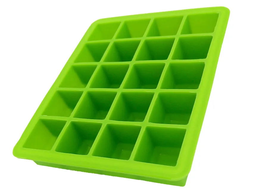 1 шт. силиконовая форма для льда 20 ячеек|cube tray|ice cube traysilicone ice maker |
