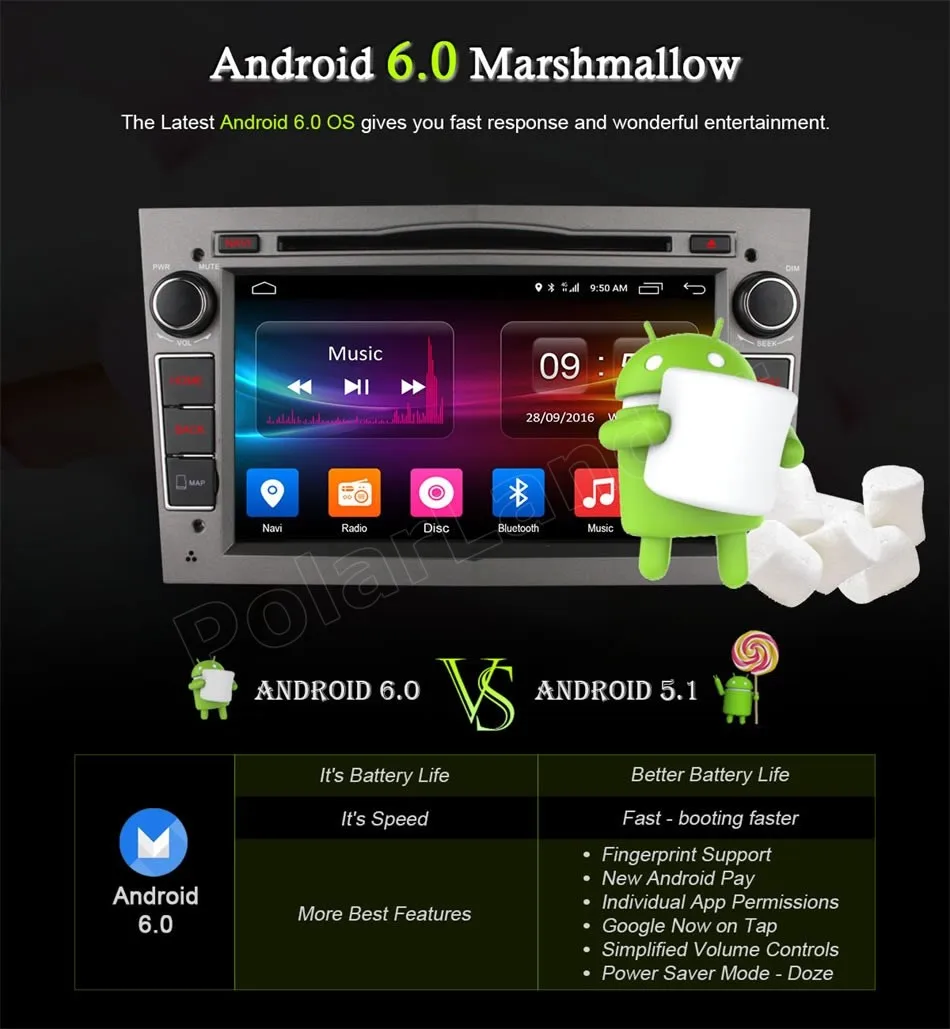 Автомагнитола с поддержкой 4G LTE 2 Din 7 дюймов Android 6 0 DVD радио GPS для Vauxhall Opel Astra H G J Vectra