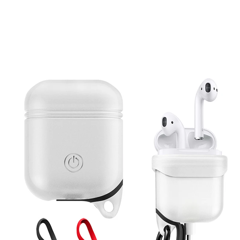 Силиконовый мягкий чехол для Air pods с Bluetooth Earphoens удобные силиконовые чехлы Pods