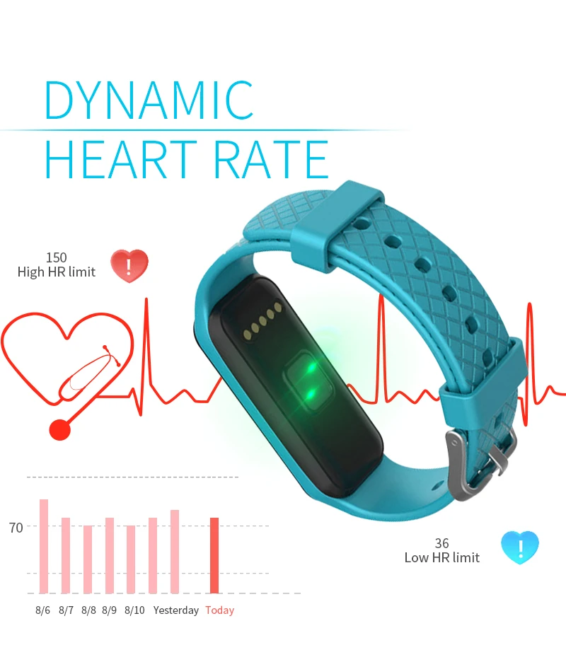 Новый Smart Band L38I Монитор сердечного ритма Bluetooth Браслет Smartwatch|Смарт-браслеты| |