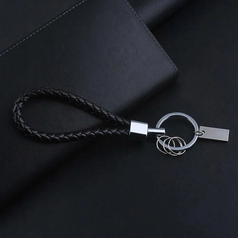 Распродажа 1 шт. Черный Кожаный Автомобильный Брелок для ключей брелок женщин и