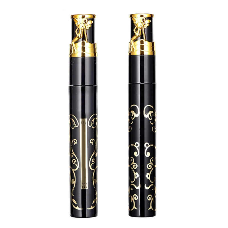 Горячая Mascaras Удлиняющая Толстая завивка долговечная Косметика портативная для