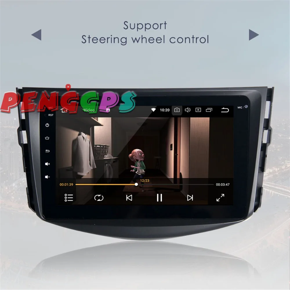 Автомагнитола 2 din с Android 8 0 стерео GPS Navi для Toyota RAV4 2009 2010 2011 2012 RAV 4 без