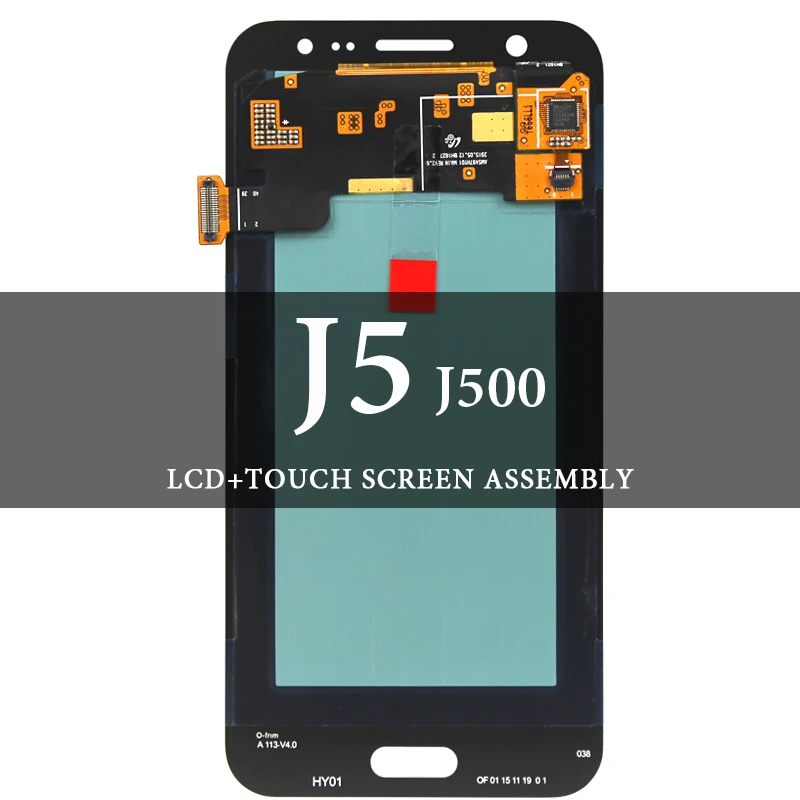 

Супер AMOLED LCD для J5 2015 J500 J500F ЖК-дисплей без битых пикселей сенсорный экран в сборе для J500 J500F экран