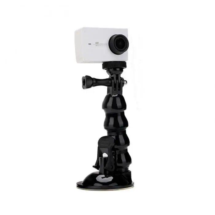 360 Поворотный Автомобильный набор на присоске для GoPro Hero 6/5 Xiaomi Yi AKASO EK5000 экшн Спортивная камера DC128